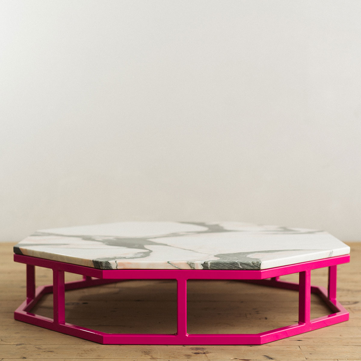octagon-steel-marble-coffee-table-pink-2