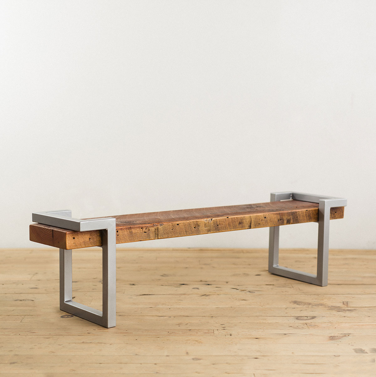 steel-salvage-barn-wood-bench-silver