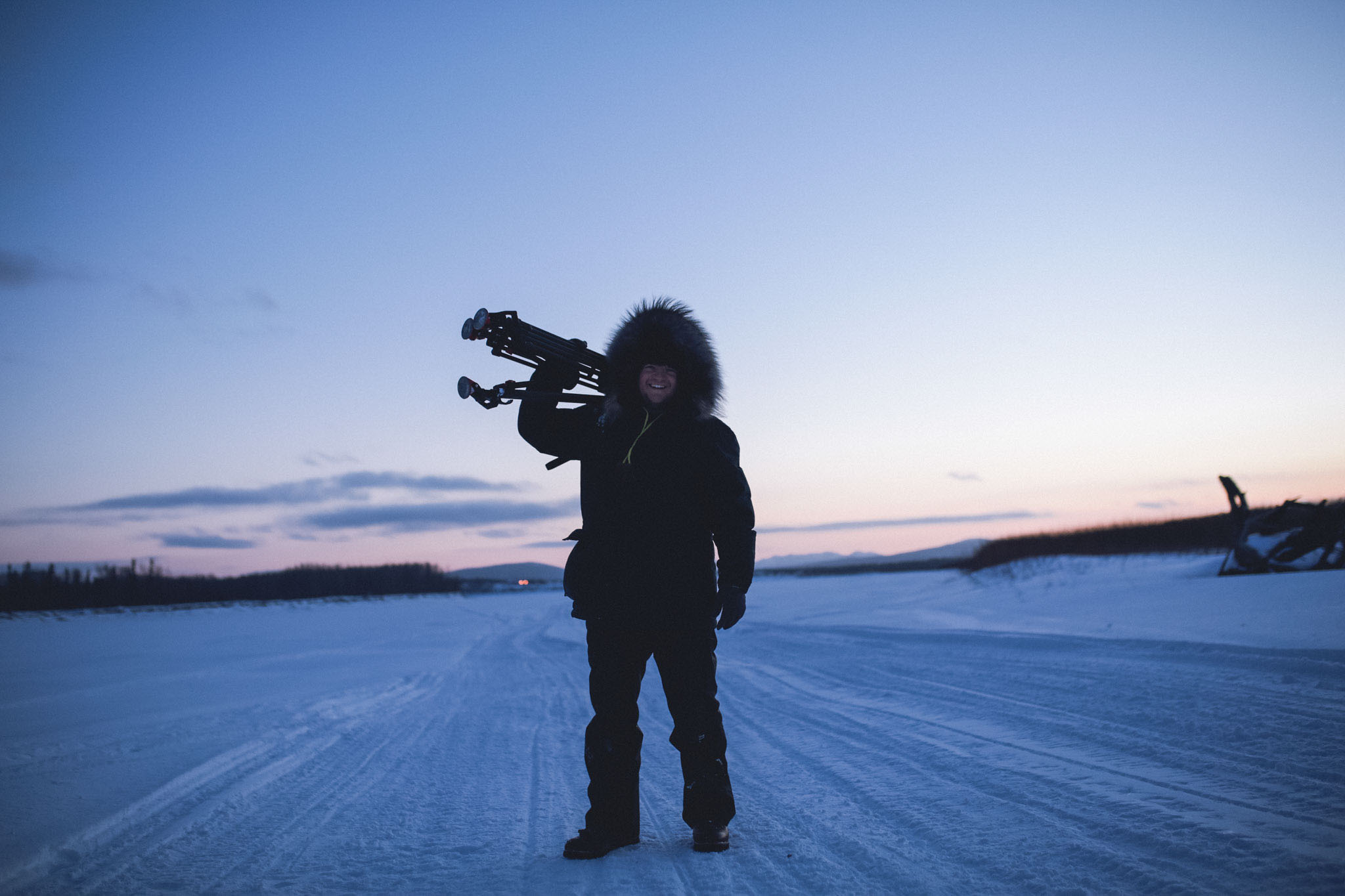 Arctic camera operator