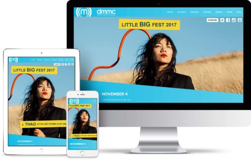 Des Moines Music Coalition Website Design