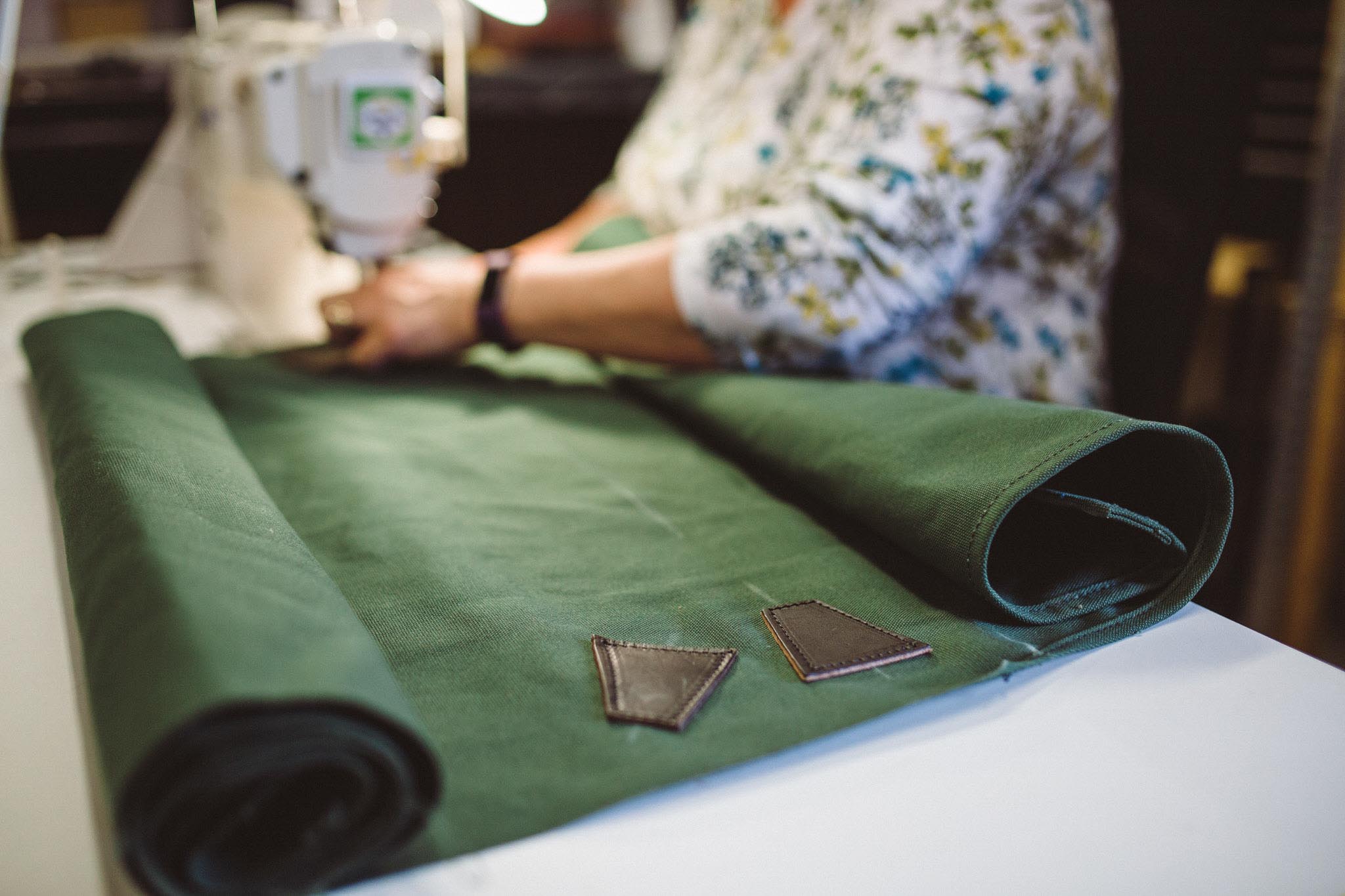 sewing a Duluth Pack
