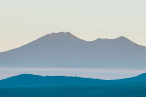 Humphreys Peak as seen from Munds Mountain